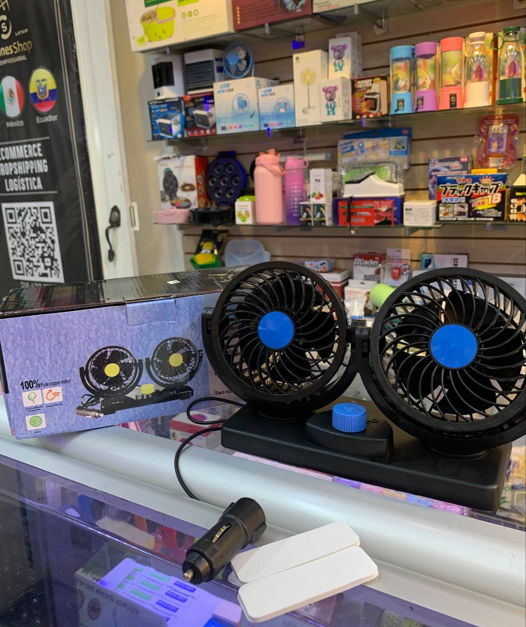 Miniatura 3 de Ventilador de carro 2 en 1